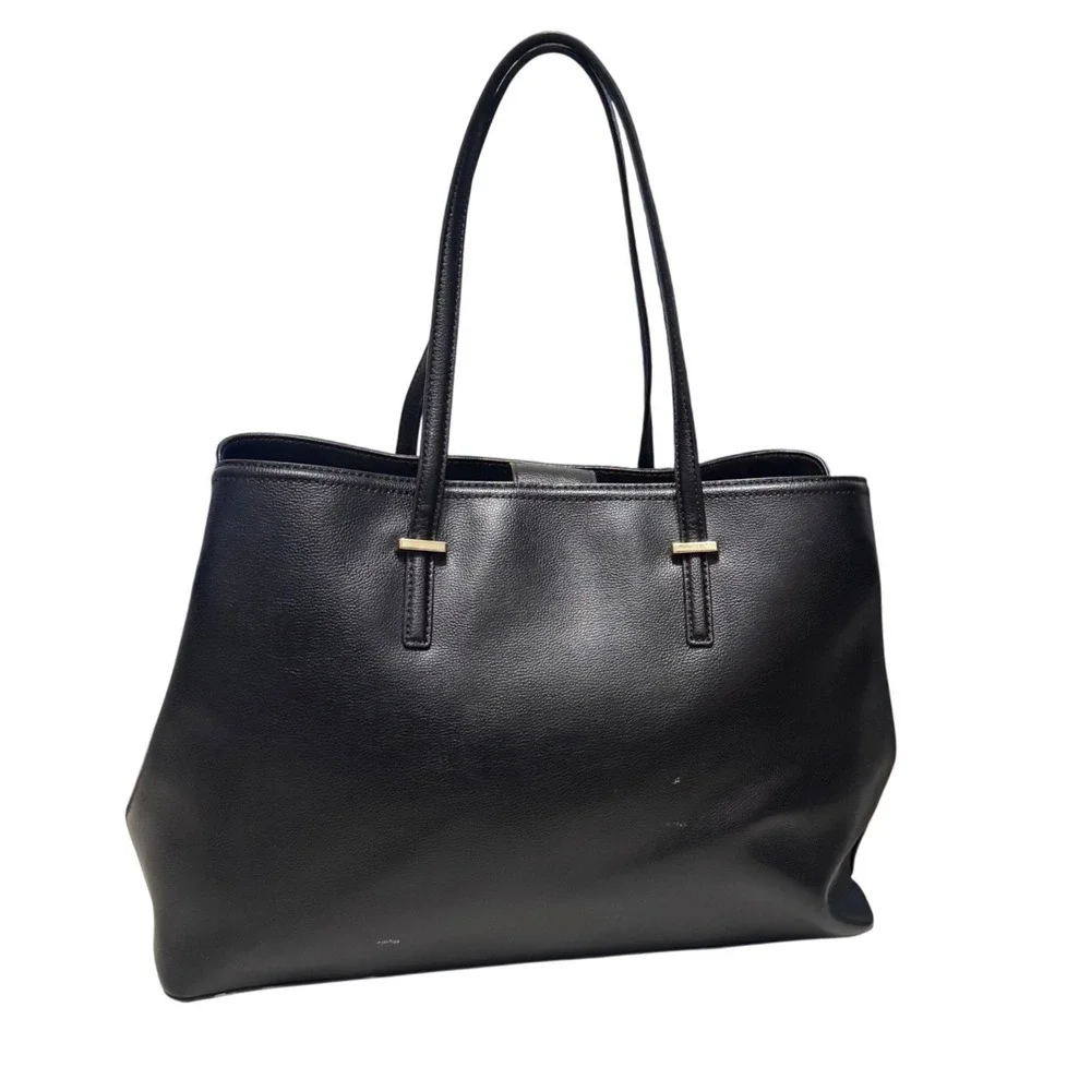 Kate Spade Wellesley Elena Shoulder Satchel Bag Women Black Leather